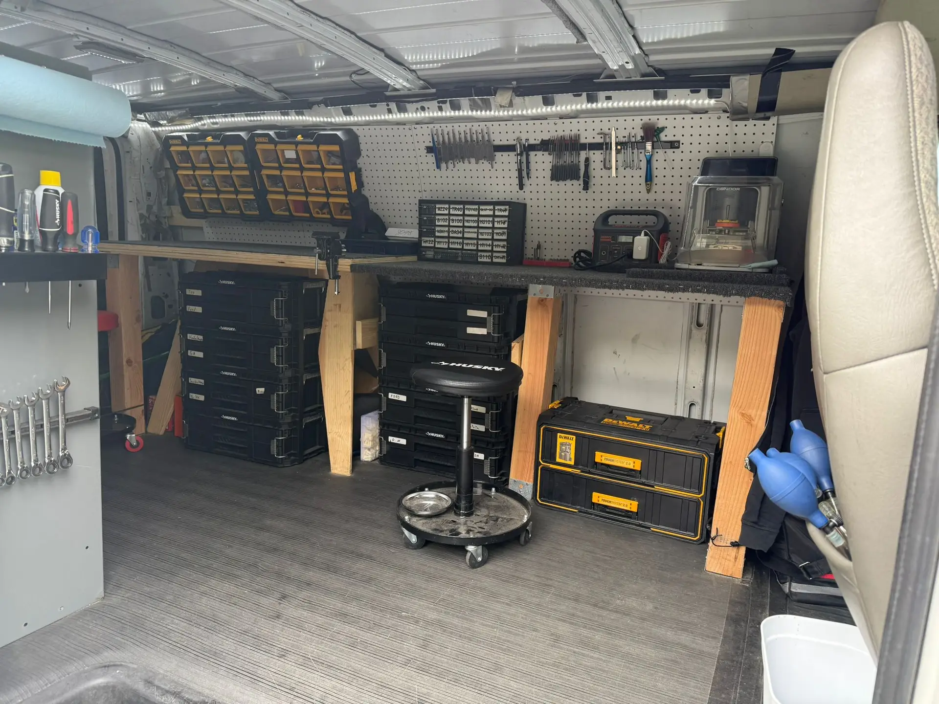 Locksmith Magic fully equipped mobile locksmith van